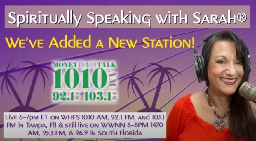 Spiritually Speaking With Sarah Radio Show Master Image