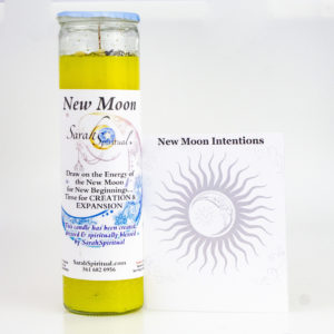New Moon Candle & Intention Papers Master Image