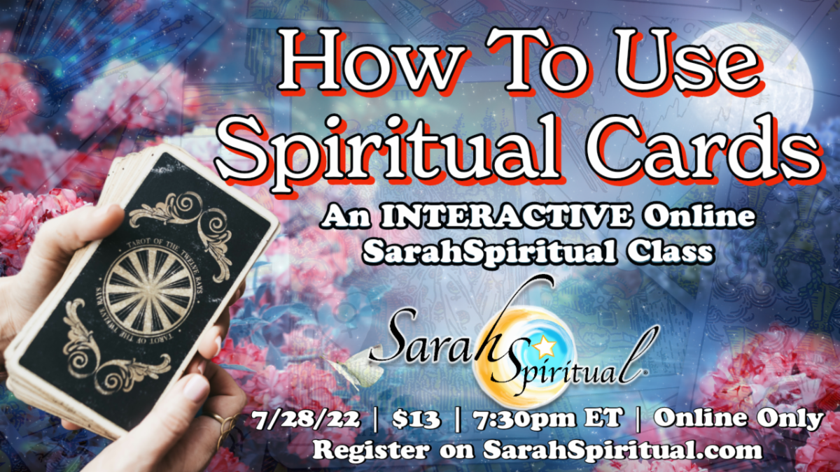 How To Use Spiritual Cards Class Master Image