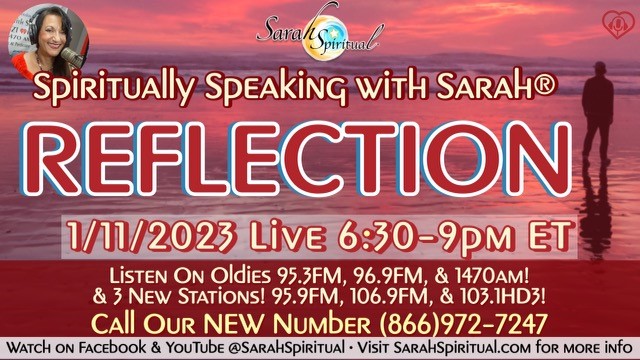 Spiritually Speaking With Sarah Reflection master image