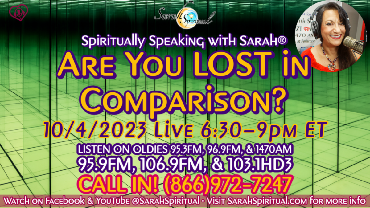 SarahSpiritual Radio Program for 10/4/2023